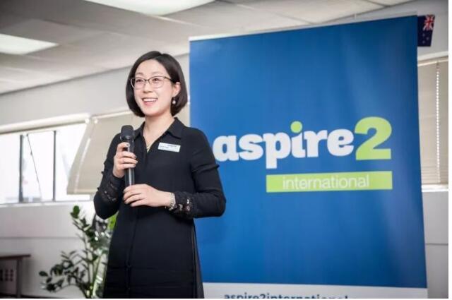 欢迎新西兰Aspire 2 国际学院区域经理Beckie Yang来访留学360！