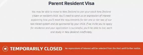 7月1日重新开启！新西兰移民局修改一类父母团聚移民的申请条件！