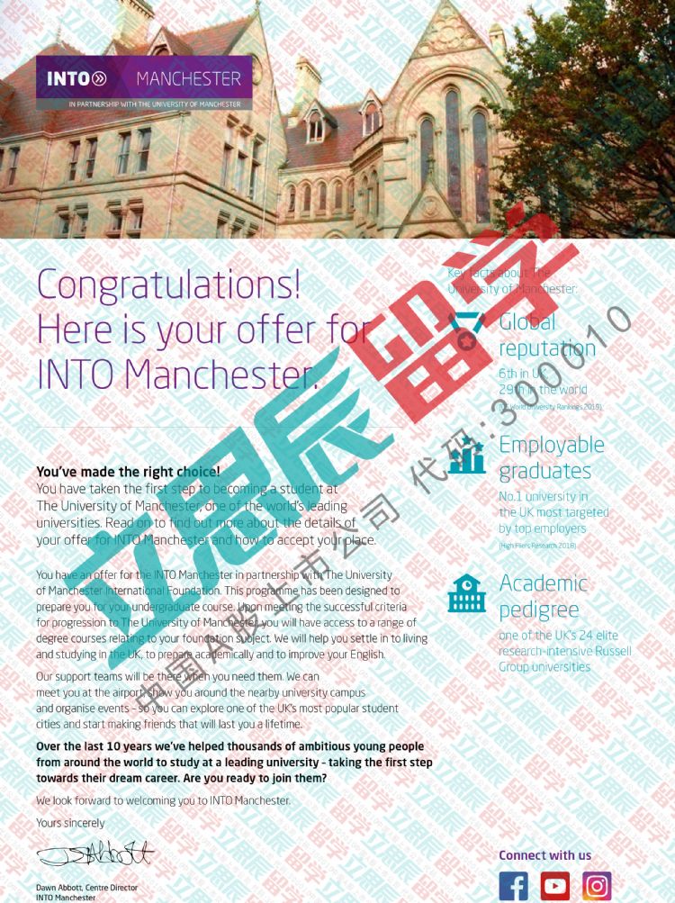 高考失利成功转战申请英国名校！曼彻斯特大学