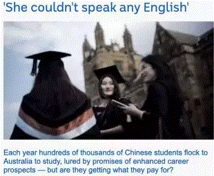 澳洲留学生语言要求大提升，中国留学生就要遭殃了？