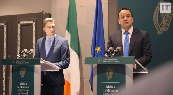 爱尔兰宣布了一项新的24亿欧元倡议，并更新了3个主要防疫措施