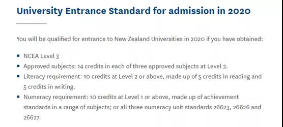 新西兰没有高考，如何被大学录取呢？看完这个你就懂了！