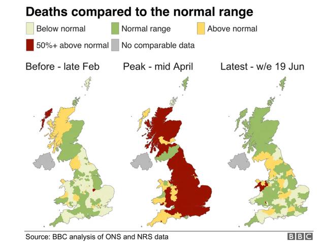 英国疫情持续好转：死亡率“恢复正常”