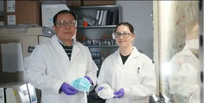 阿尔伯塔大学华裔科学家发明超级口罩