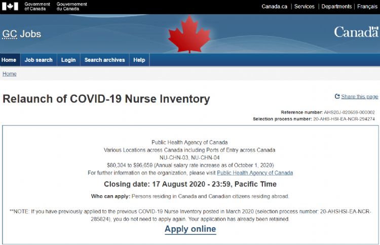 【速看】加拿大卫生部招聘护理人员！年薪近$10万！