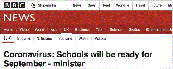 推迟开学不可能，英国政府官宣9月正常开学！