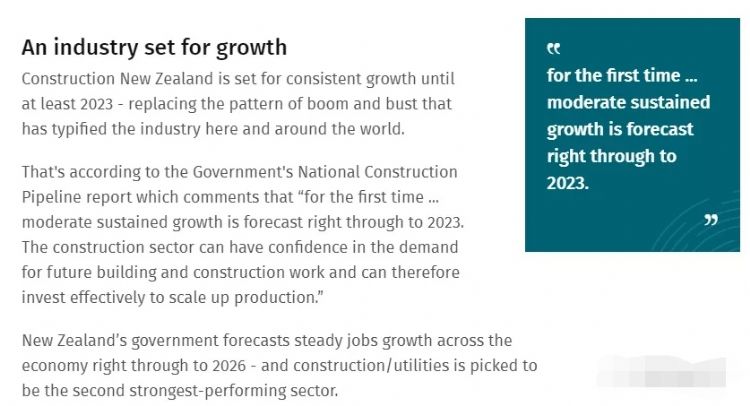 未来，这些将成为新西兰的发展强劲行业！