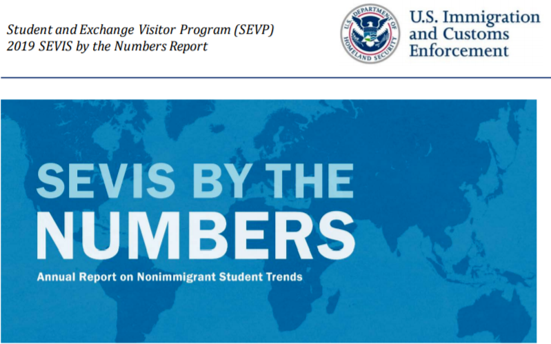 美国权威留学生报告：47万中国留学生拿下两个第一！