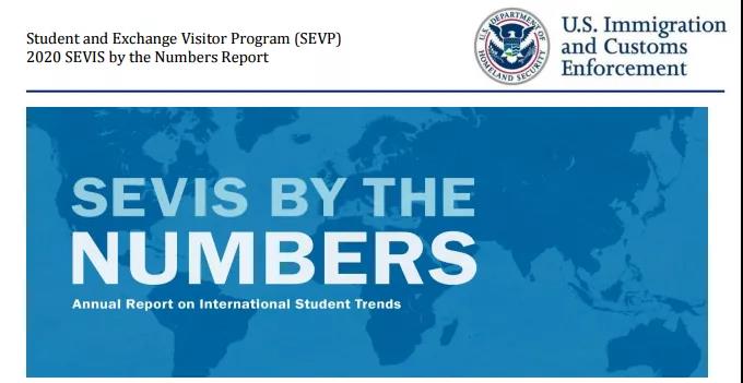 最新！美国官方发布2020年留学生报告：国际学生减少18%，中国仍有近40万留美学生