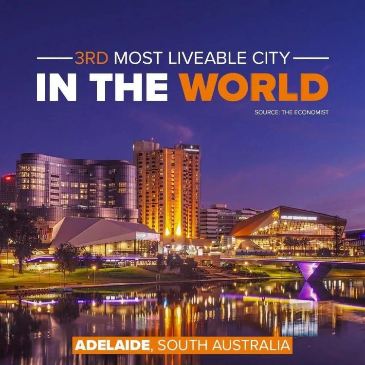 2021全球最宜居城市榜单出炉，阿德莱德跃升世界第三！