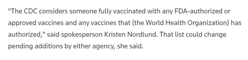 美国旅行禁令取消，完全接种疫苗可直接赴美！中国疫苗也受认可！