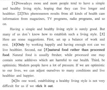 2013年英语六级作文预测：简单生活方式