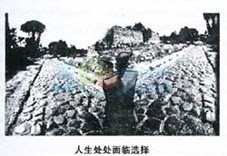 2014年6月英语四级图表作文模板：人生的选择