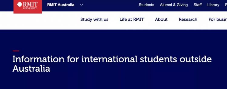 RMIT更新返澳计划，第一批留学生预计最快可在圣诞节前抵达！