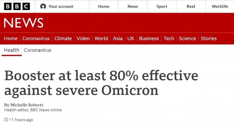 新冠加强剂防止Omicron重症有效性达85%！威尔士缩紧防疫规定，圣诞后关闭夜店！