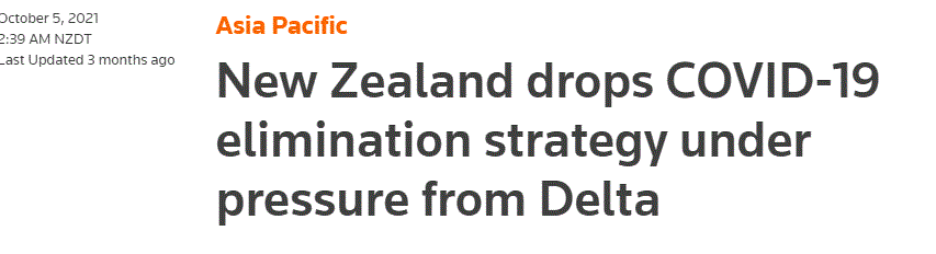 新西兰以“全球最佳抗疫表现”结束2021年！