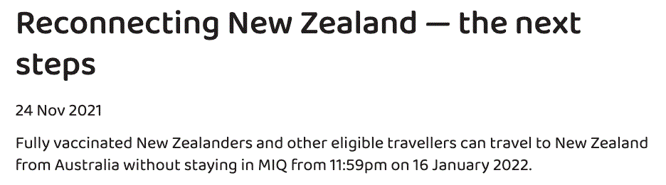 新西兰入境政策及国际学生须知