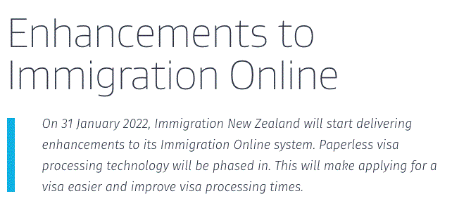 新西兰将更新签证系统！学生签证系统上半年升级