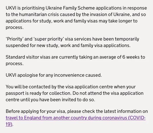 UKVI发布紧急通知，中国签证中心暂停部分服务