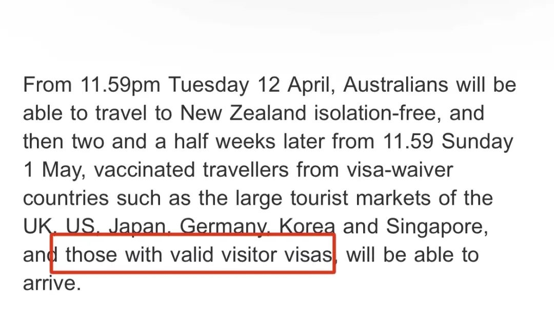 新西兰国门提前开放！中国游客最早5月初可入境！