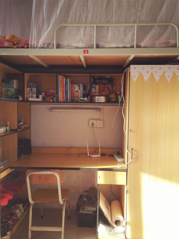 五邑大学食堂宿舍条件怎么样—宿舍图片