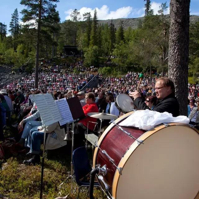 芬兰夏季的音乐节