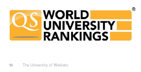 怀卡托大学的世界排名