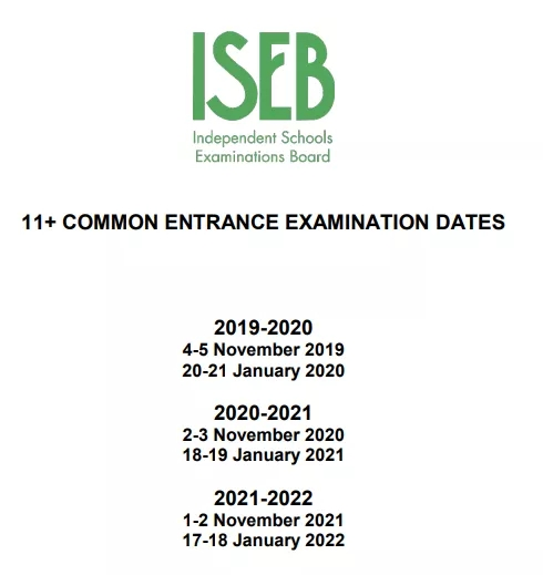 英国私校入学考试都是什么时间？一大波关键信息来了！