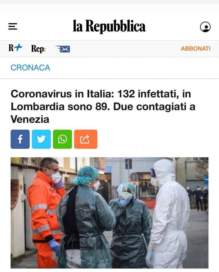 132例感染！意大利11城已“封”！