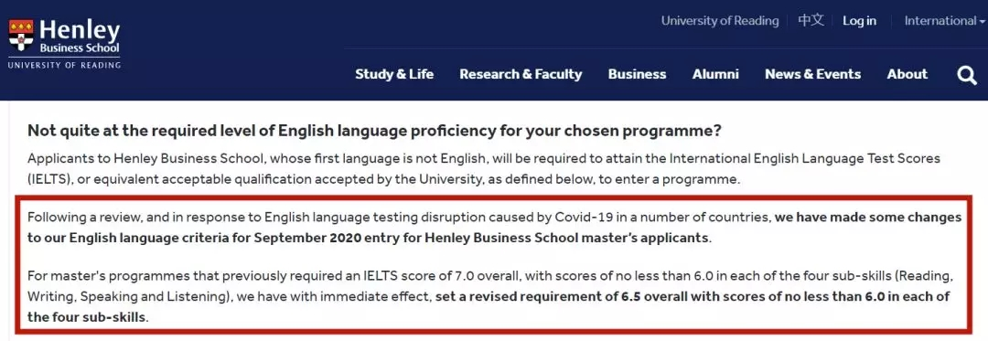 降低雅思要求，接受G类雅思，接受CET6成绩……英国大学们都拼了！