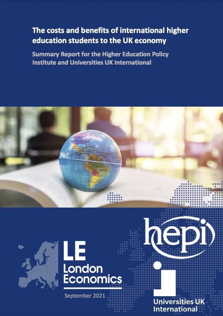 Hepi发布《留学生对英国经济的影响》报告，国际新生带来了2552亿创收！