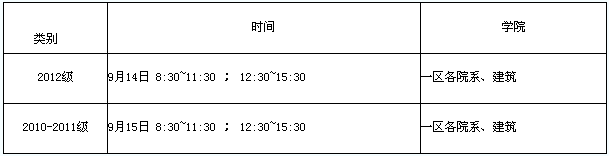 哈尔滨工业大学2013年下半年大学英语六级报名时间