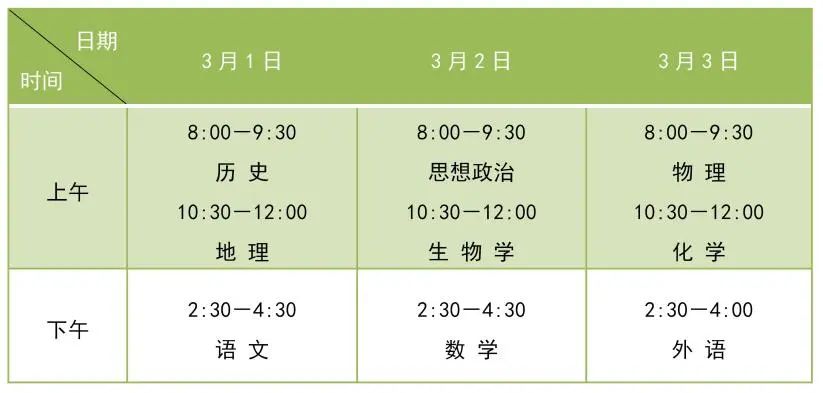 河北：原2022年下半年全省普通高中学业水平合格性考试笔试科目推迟